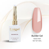 Emigel - Builder Gel In Bottle - 004- Rose Pink