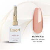 Emigel - Builder Gel In Bottle - 008- Sanguine Brown