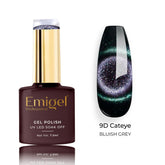 Emigel - 9D Cateye Gel Polish - 004 - BLUISH GREY