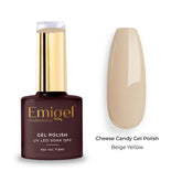 Emigel - Cheese Candy Gel Polish - 007 - Beige Yellow