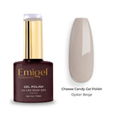 Emigel - Cheese Candy Gel Polish - 008 - Oyster Beige