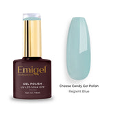 Emigel - Cheese Candy Gel Polish - 010 - Regient Blue
