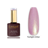 Emigel - Twilight Glitter Gel Polish - 003 - ROSE TWILIGHT