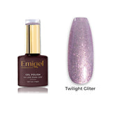 Emigel - Twilight Glitter Gel Polish - 006 - MAUVE TWILIGHT