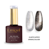 Emigel - Glintz Cateye - 007 - SPARKLE SILVER