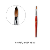 Emigel - Kolinsky Acrylic Brush 10 No