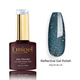 Emigel - Reflective Gel Poilsh - 008 - AQUA BLUE