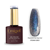 Emigel - Peacock Cateye - 005 - STORM GREY