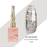 Emigel - UV Gel Polish - GOLD STONE SILVER - E018