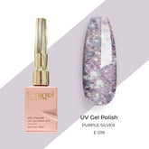 Emigel - UV Gel Polish - PURPLE SILVER - E019