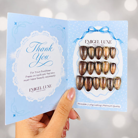 Emigel - Handmade Press On Nails - 005