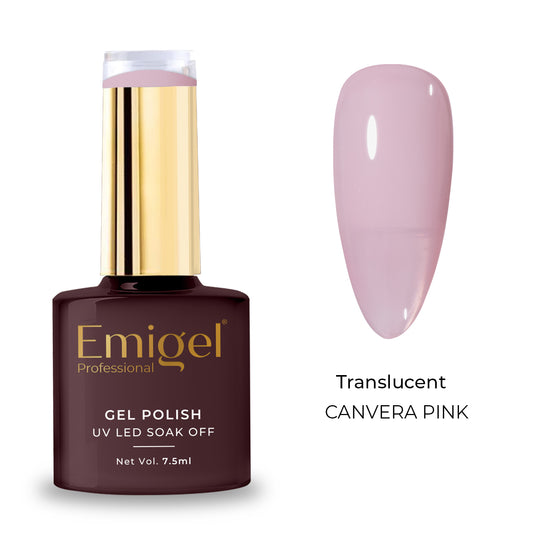 Emigel - Translucent Gel Polish - 001 - CANVERA PINK