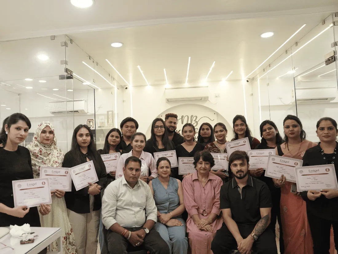 Emigel x Nikki Bawa Salon Bhopal – 5-Day Intensive Training Program