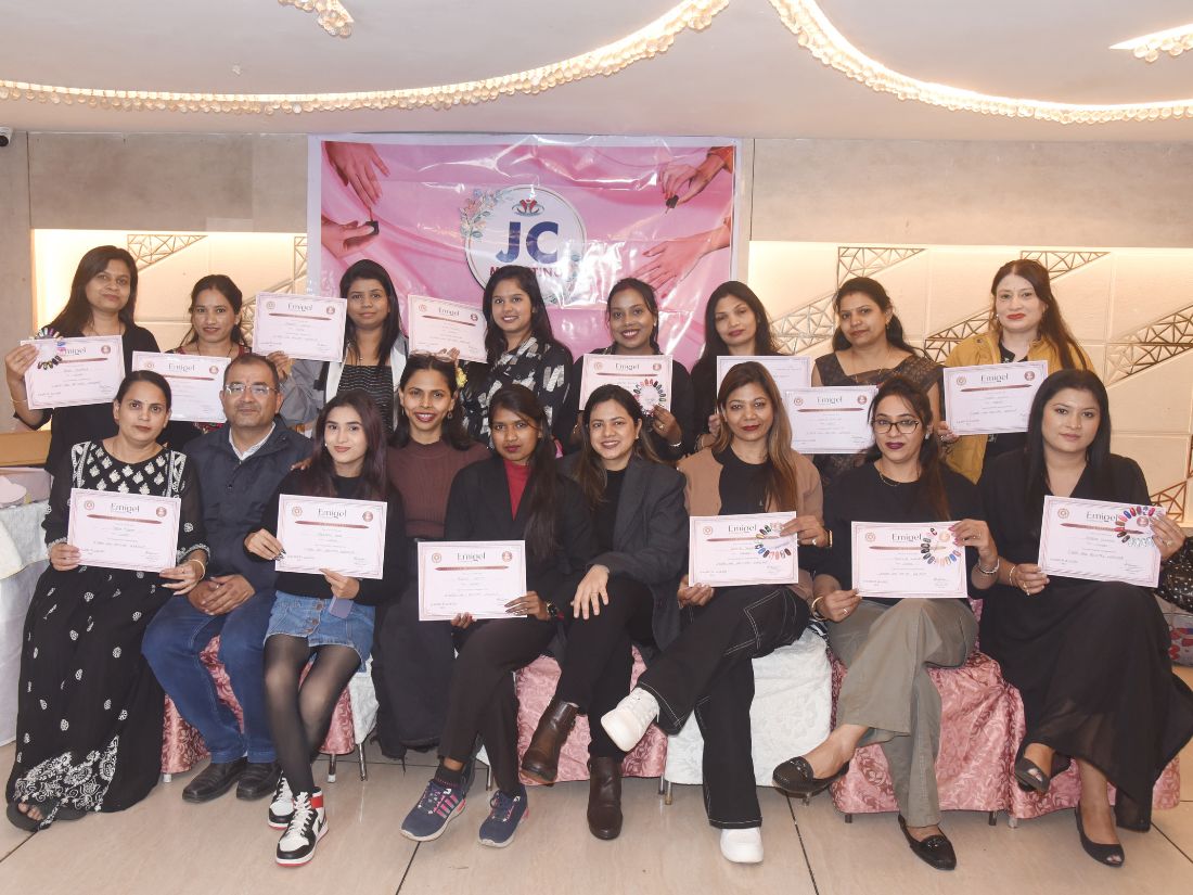 Intensive 3-Day Nail Workshop in Indore: A Resounding Success!