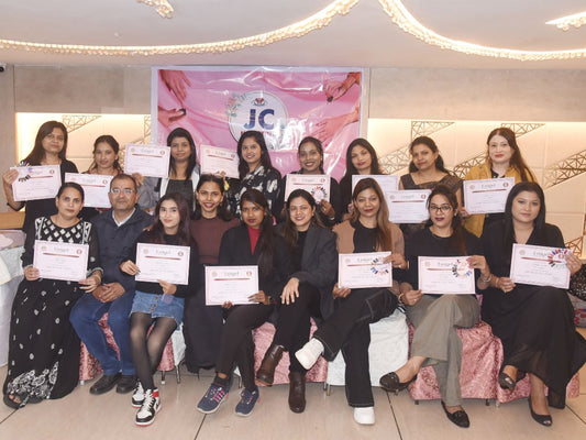 Intensive 3-Day Nail Workshop in Indore: A Resounding Success!