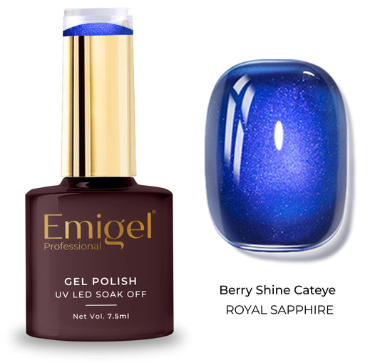 Special Gel Polish- Berry shine Cateye -009-Royal Sapphire