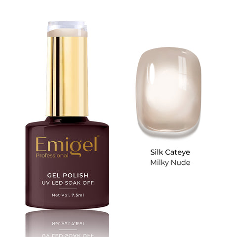 Special Gel Polish- Silk Cateye -001 - Milky Nude