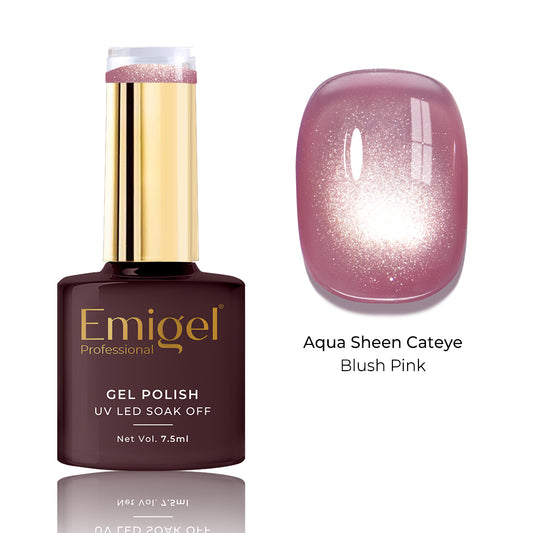 Special Gel Polish- Aqua Sheen Cateye  -012-Blush Pink