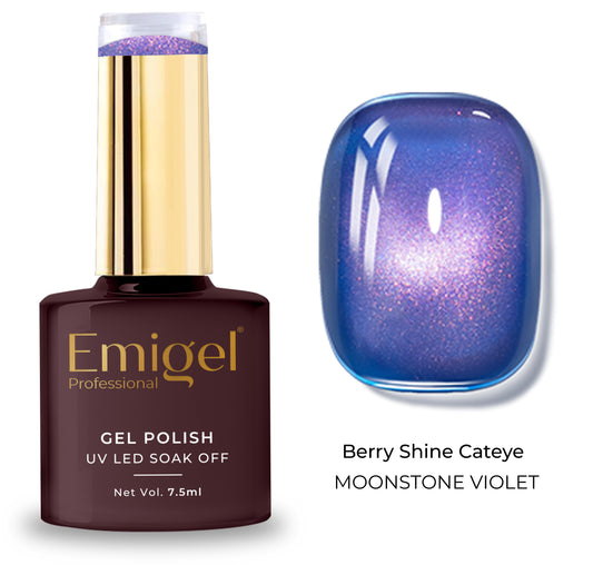 Special Gel Polish- Berry shine Cateye -012-Moonstone Violet