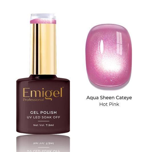 Special Gel Polish- Aqua Sheen Cateye -003- Hot Pink