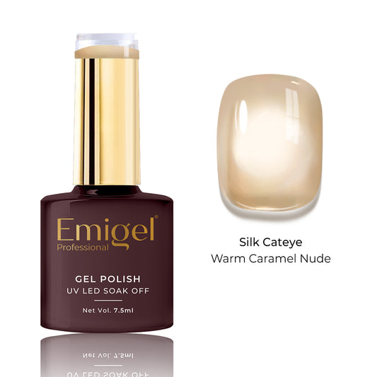 Special Gel Polish- Silk Cateye -004 - Pastel Pistachio Nude
