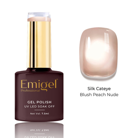 Special Gel Polish- Silk Cateye -005 - Blush Peach Nude