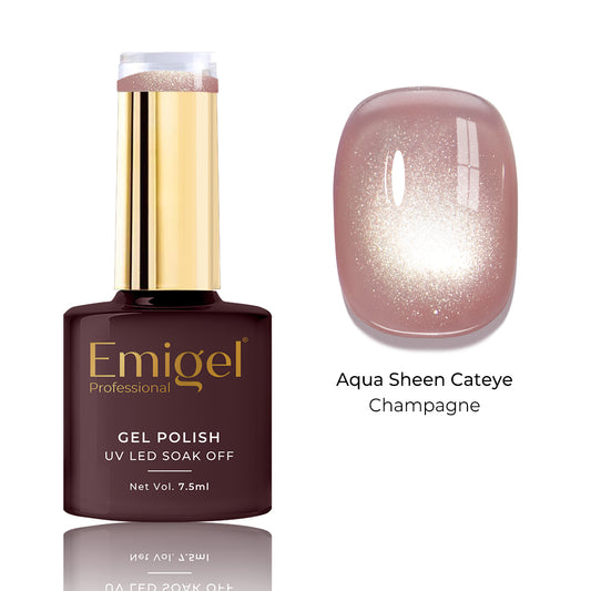Special Gel Polish- Aqua Sheen Cateye  -005-Champagne