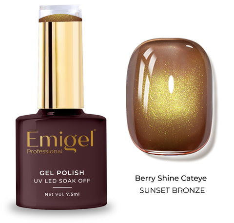 Special Gel Polish- Berry shine Cateye -008-Sunset Bronze