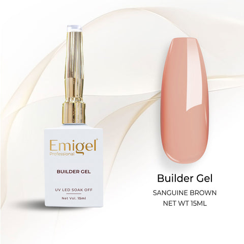 Emigel - Builder Gel In Bottle - 008- Sanguine Brown