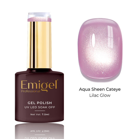 Special Gel Polish- Aqua Sheen Cateye  -009-lilac Gow