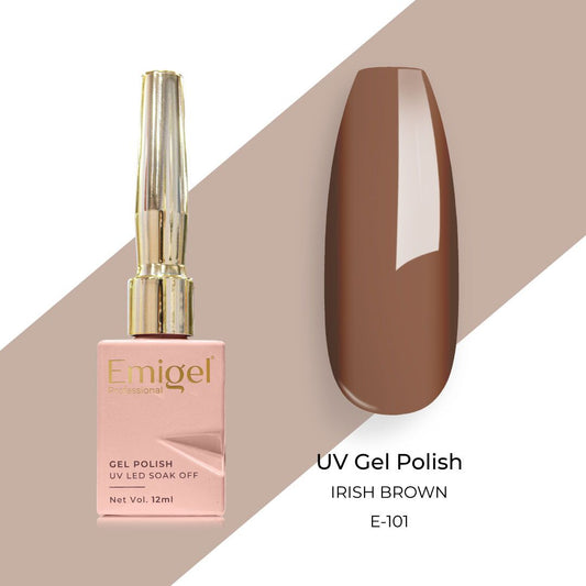 Emigel - UV Gel Polish - IRISH BROWN - E101