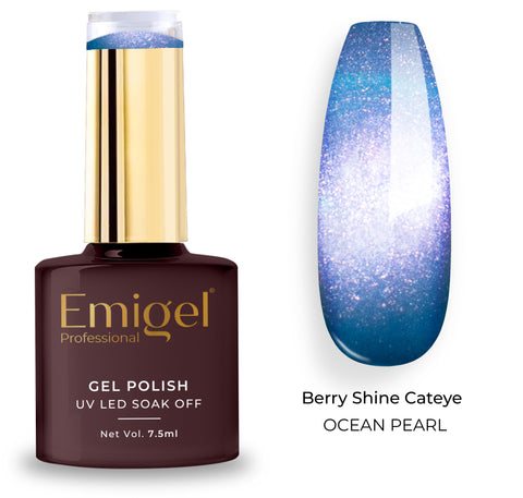 Special Gel Polish- Berry shine Cateye -004-Ocean Pearl
