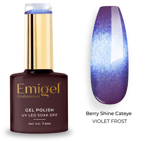 Special Gel Polish- Berry shine Cateye -005-Violey Frost