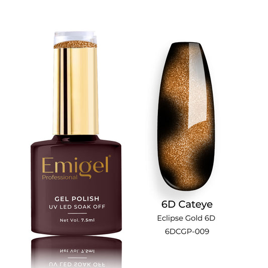 Emigel - 6D Cateye - 009 - ECLIPSE GOLD