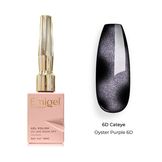 Emigel - 6D Cateye - 012 - OYSTER PURPLE