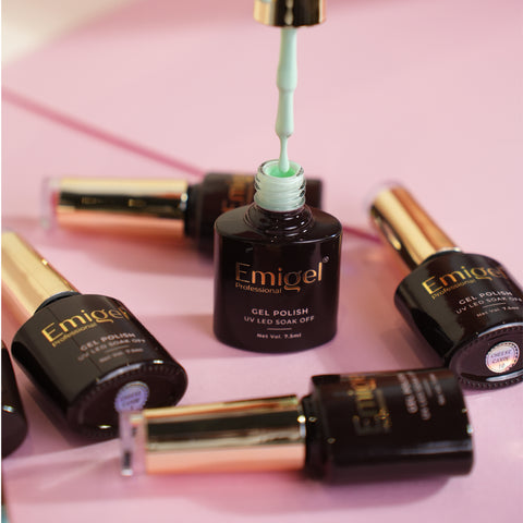 Emigel - Set of 6-  Cheese Candy UV Gel Polish