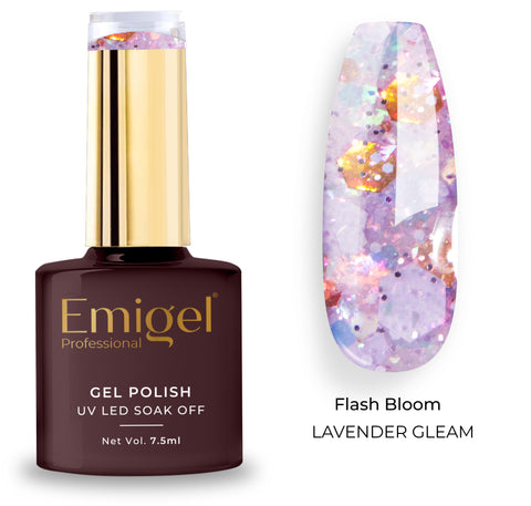 Special gel Polish-Flash Bloom Gel Polish-006- Lavender Gleam