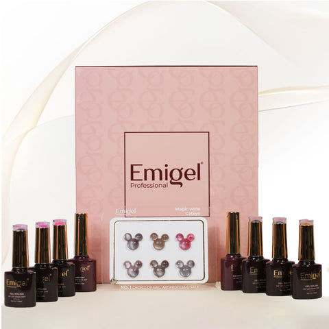 Emigel - Set of 6- Magic Wide UV Gel Polish