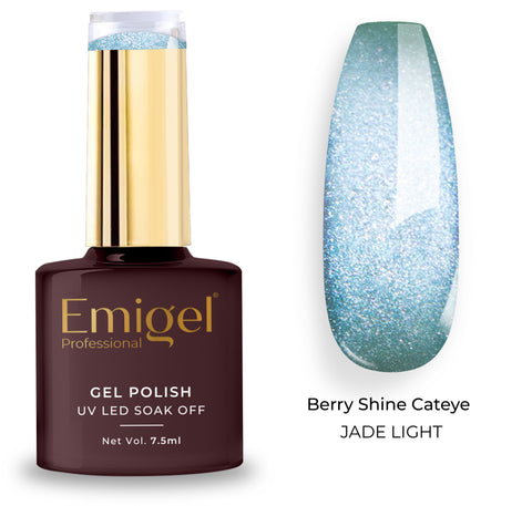 Special Gel Polish- Berry shine Cateye -006-Jade Light