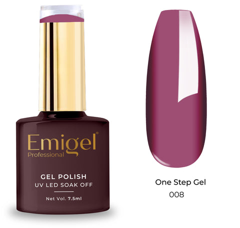 Emigel - one step uv nail polish- 008