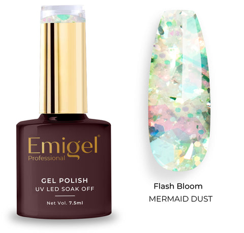 Special gel Polish-Flash Bloom Gel Polish-008-Mermaid Dust