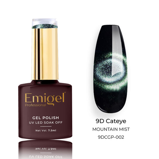 Emigel - 9D Cateye Gel Polish - 002 - MOUNTAIN MIST