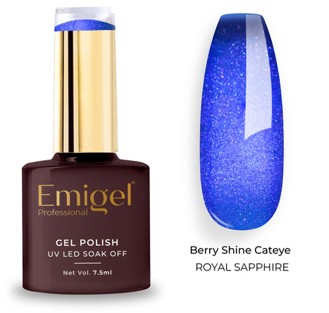 Special Gel Polish- Berry shine Cateye -009-Royal Sapphire
