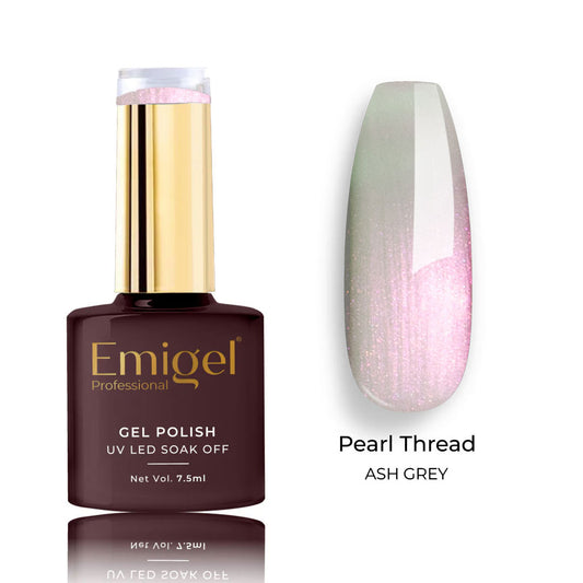 Emigel - Pearl Thread Gel Polish - 009 - ASH GREY 1080
