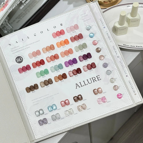 Emigel - Allure UV Gel Polish Kit - 80 Shades
