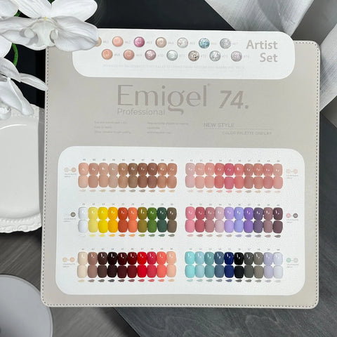 Emigel - Artist Collection UV Gel Polish Kit - 74 Shades