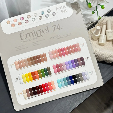 Emigel - Artist Collection UV Gel Polish Kit - 74 Shades