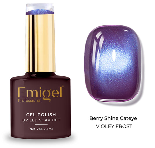 Special Gel Polish- Berry shine Cateye -005-Violey Frost