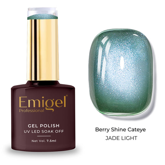 Special Gel Polish- Berry shine Cateye -006-Jade Light