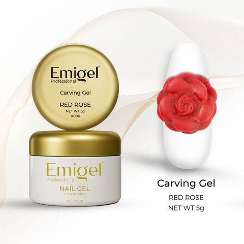Emigel - Carving Gel - Red Rose